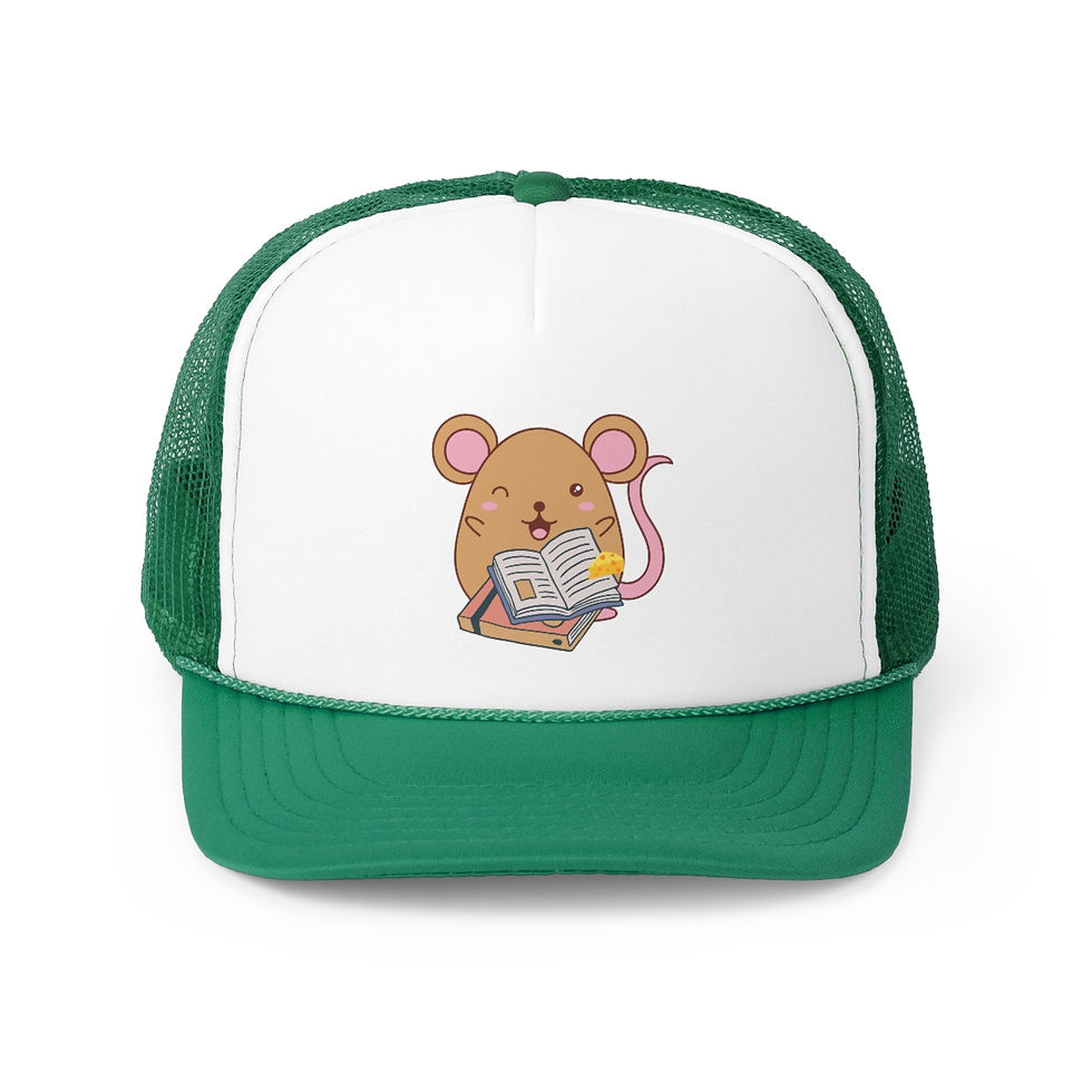 Thumbnail: Books and Mouse: Trucker Caps
