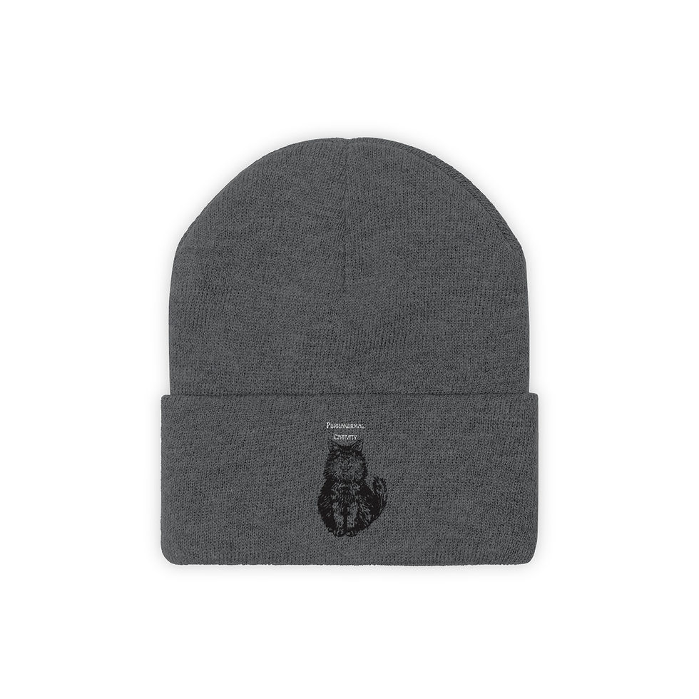 Thumbnail: Purranormal Cativity: Knit Beanie