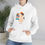 Thumbnail: Cow Holding a Book Stack: Unisex Heavy Blend™ Hooded Sweatshirt
