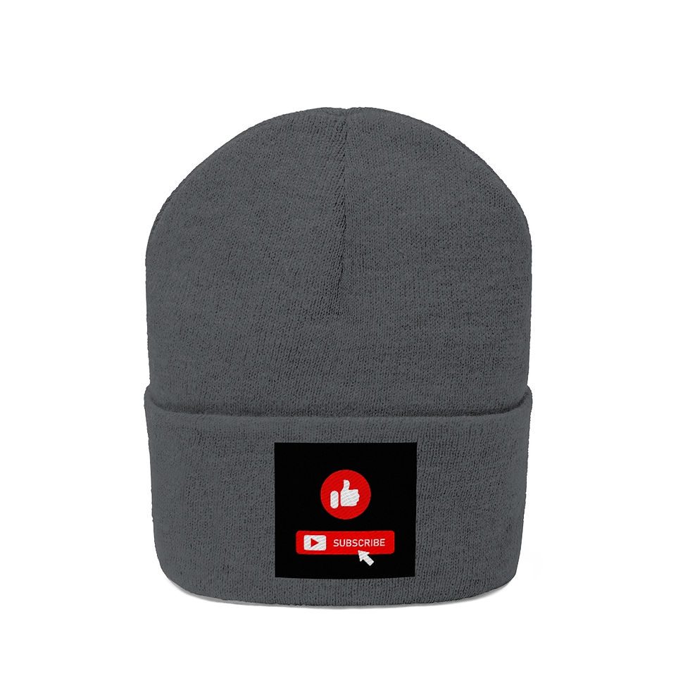 Thumbnail: Copy of Book Gamer, Pink Designs: Knit Beanie