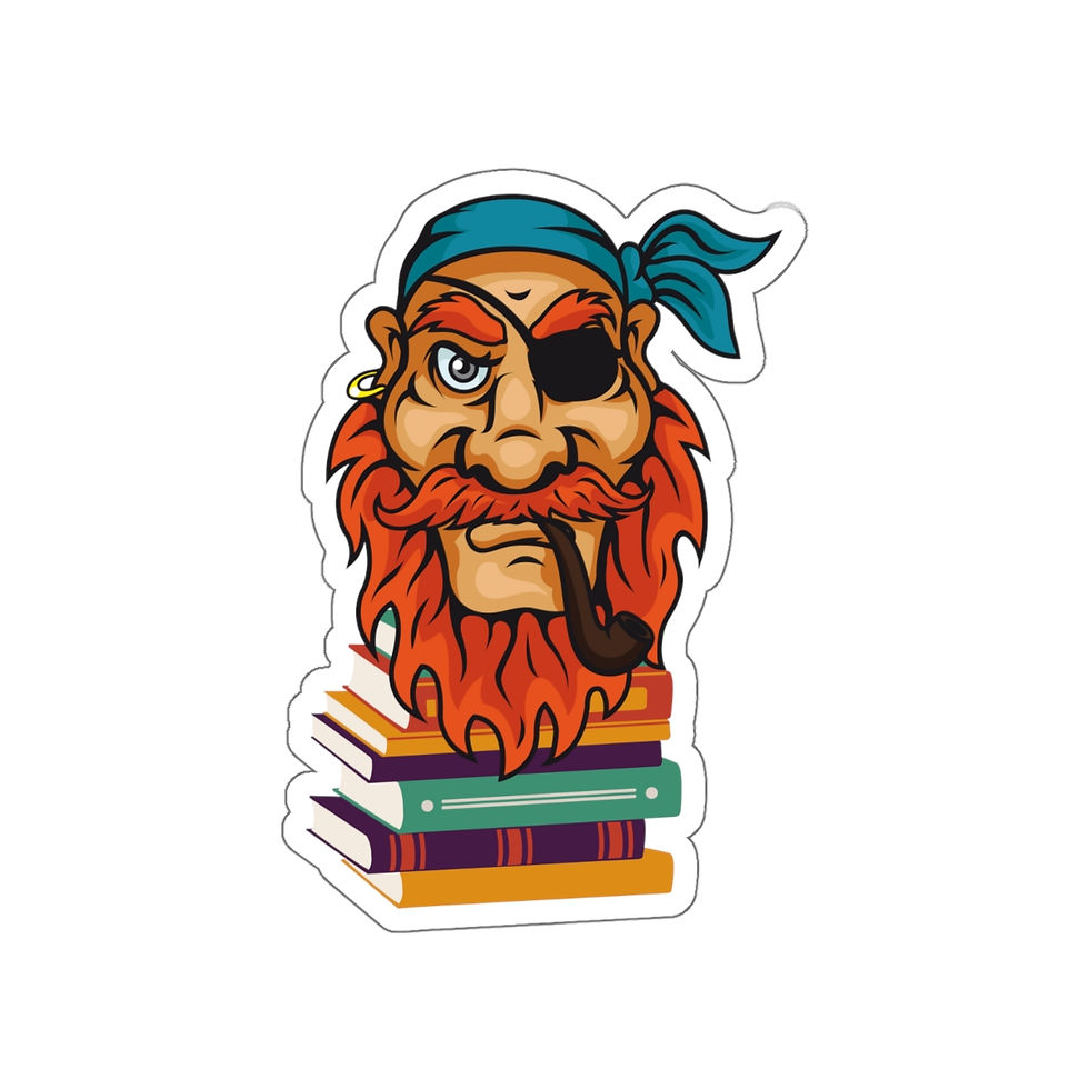 Thumbnail: Pirate #1Die-Cut Stickers