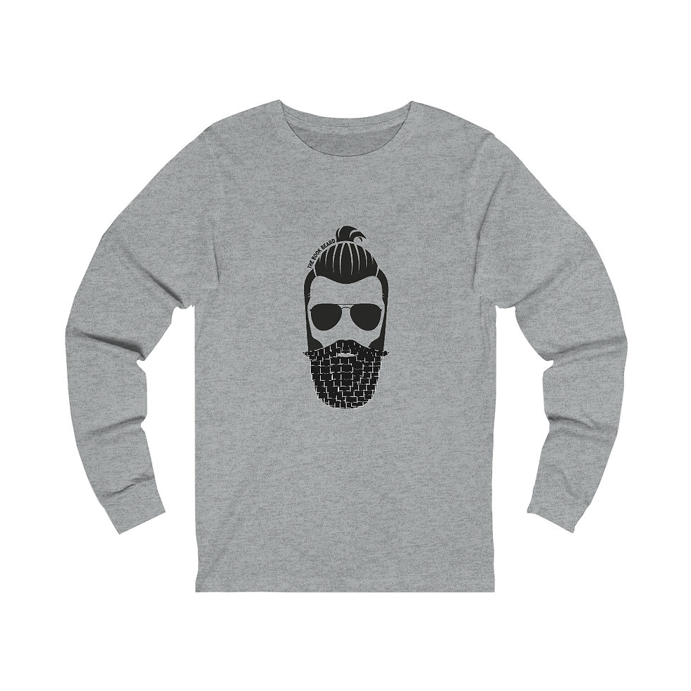 Thumbnail: Book Beard #1 long sleeve tee