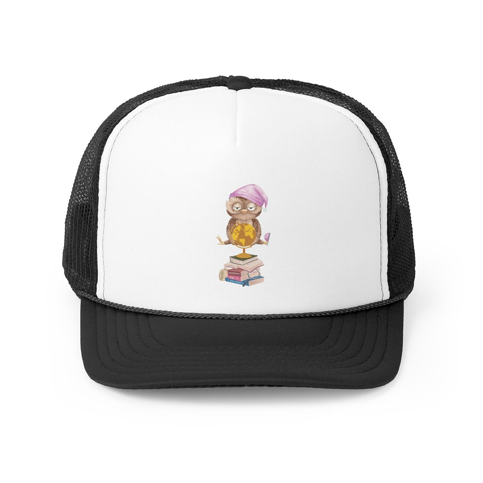 Thumbnail: Sleepy Owl #1; Trucker Caps
