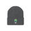 Thumbnail: Ski Skull With Green And Pink Hat: Knit Beanie