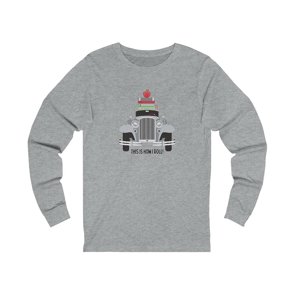 Thumbnail: This is How I Roll: Black / long sleeve tee