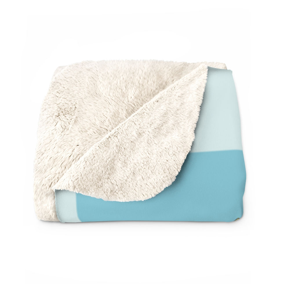 Thumbnail: Unicorns In Hats: High Quality Cozy Fleece Blanket