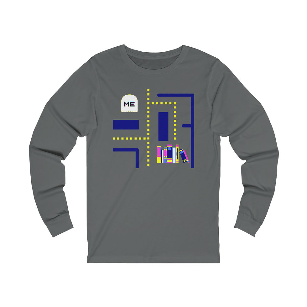 Thumbnail: Munchie books large: long sleeve tee