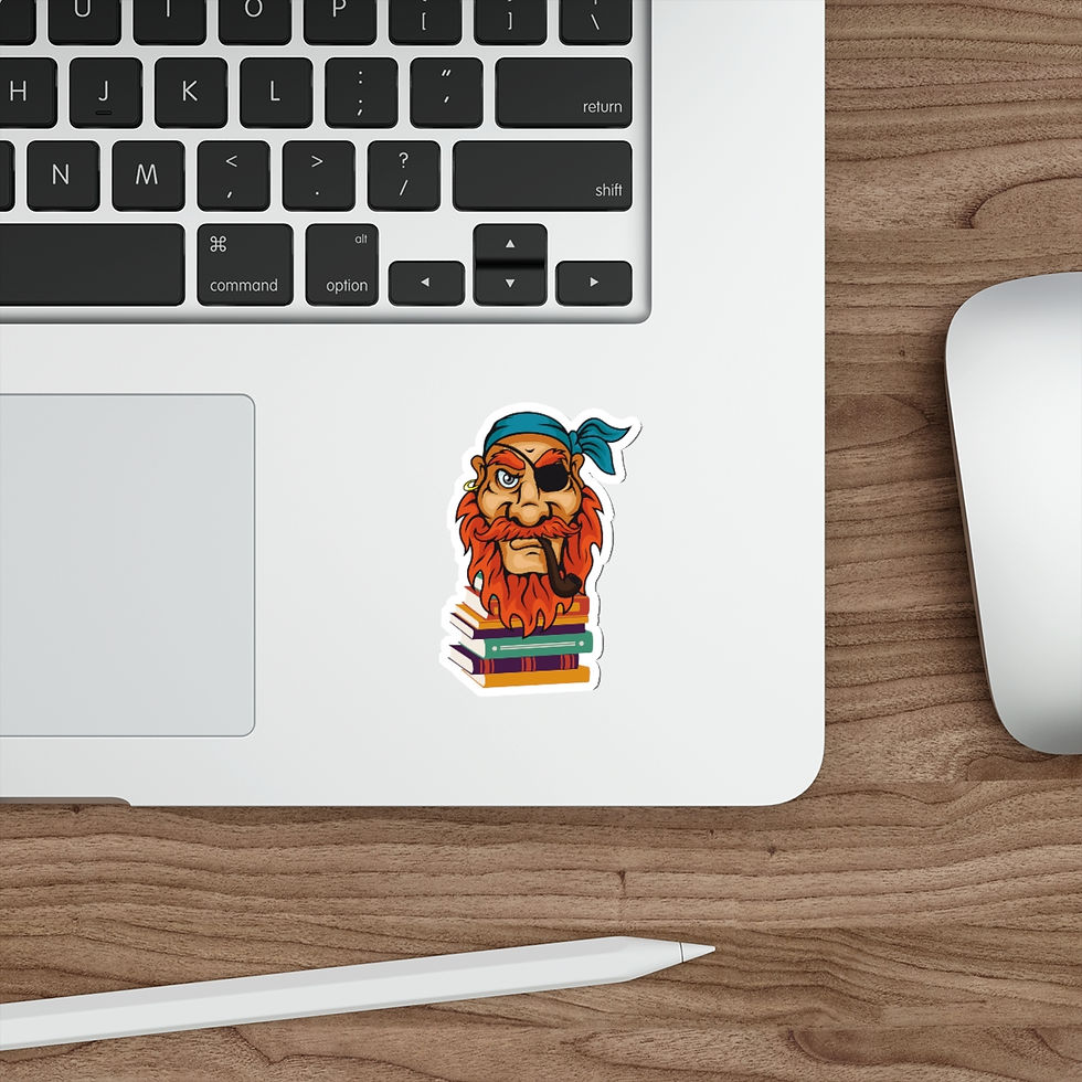 Thumbnail: Pirate #1Die-Cut Stickers