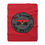Thumbnail: To Books and Beyond Red Caped Superhero: High Quality Cozy Fleece Blanket