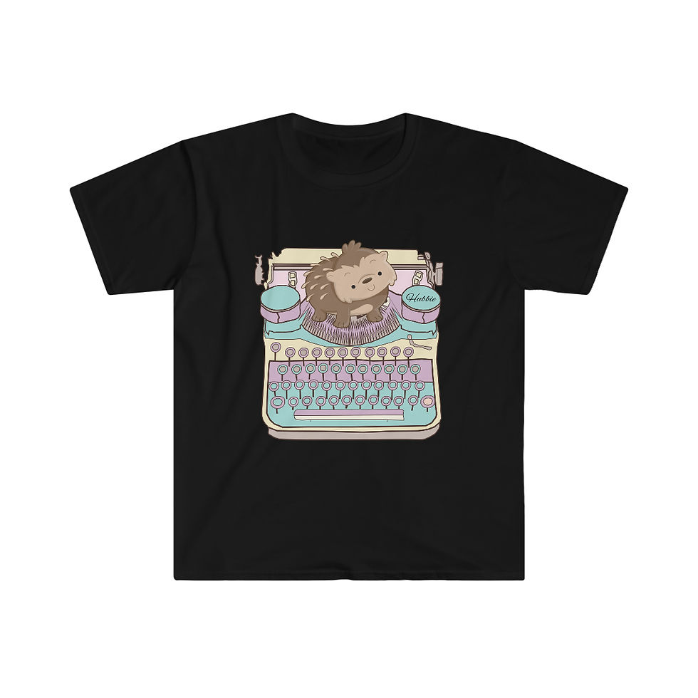 Thumbnail: Writing Buddy "Hubbie": Unisex Softstyle T-Shirt