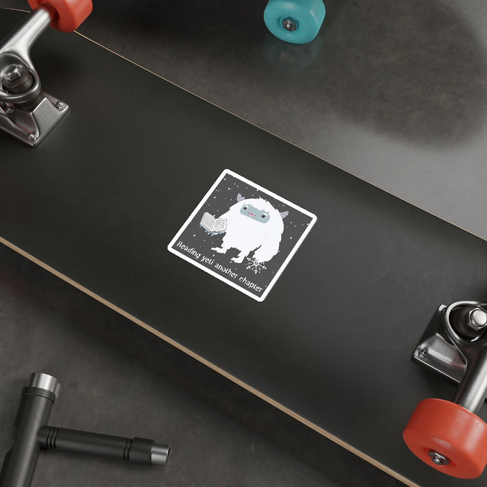 Thumbnail: Yeti another chapter:  Die-Cut Stickers