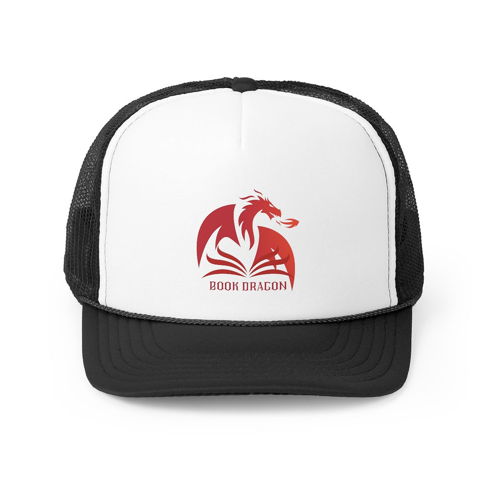 Thumbnail: Book Dragon #1 Trucker Caps