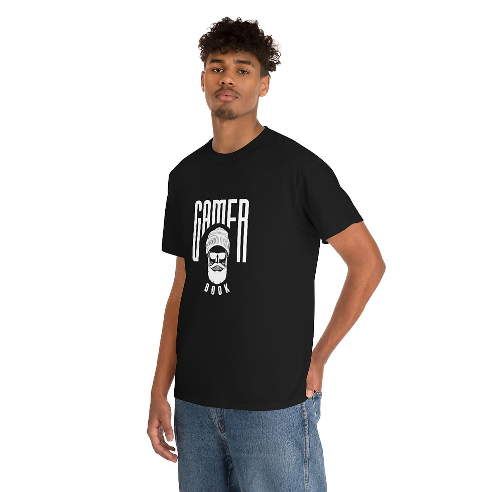 Thumbnail: Book Gamer Beanie Dude: Cotton Tee