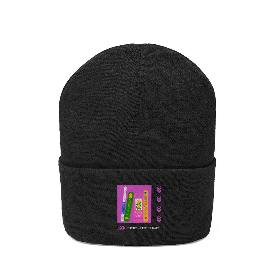 Thumbnail: Book Gamer Philosophy: Knit Beanie