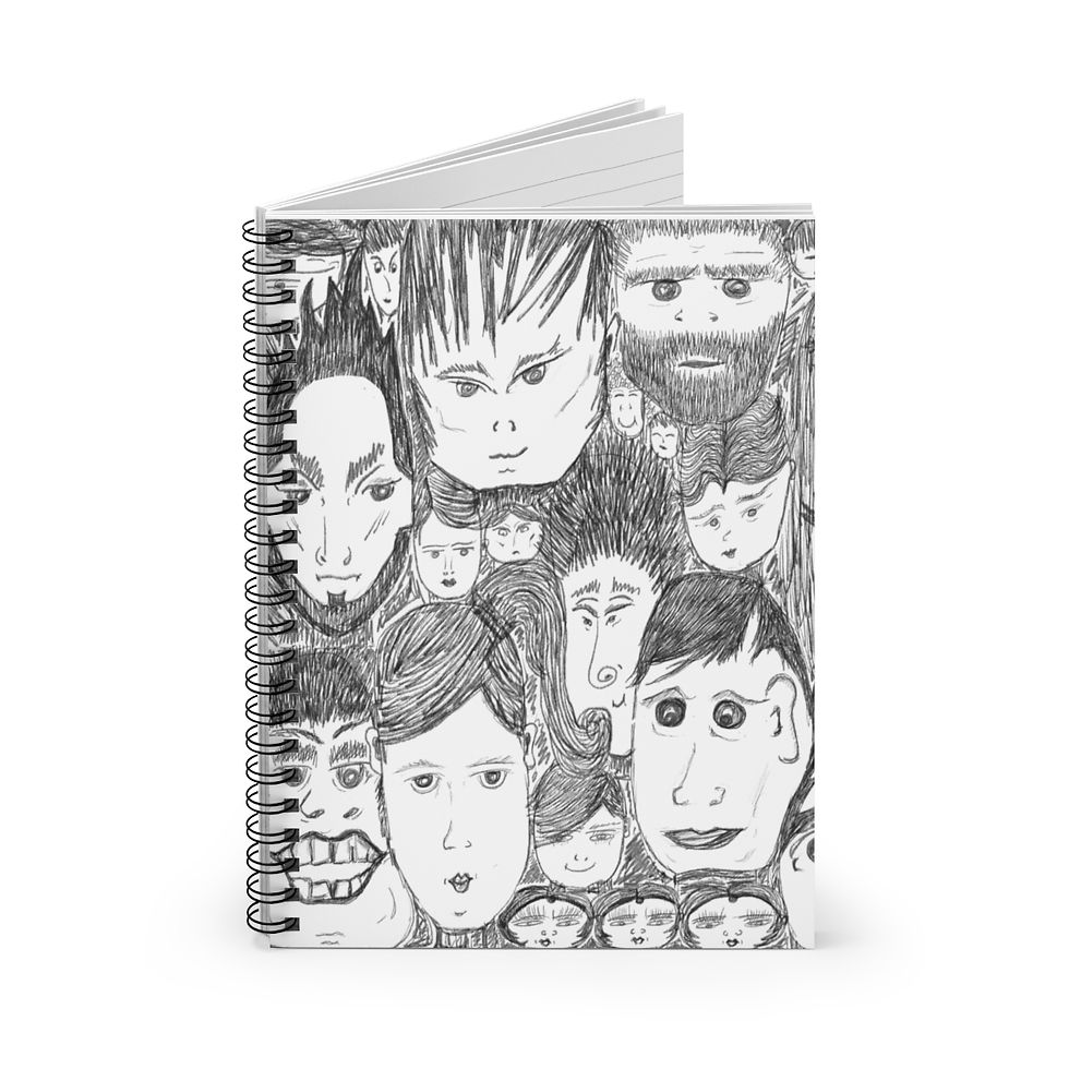 Thumbnail: The Audience #4: Of All People: Spiral Notebook - Ruled Line