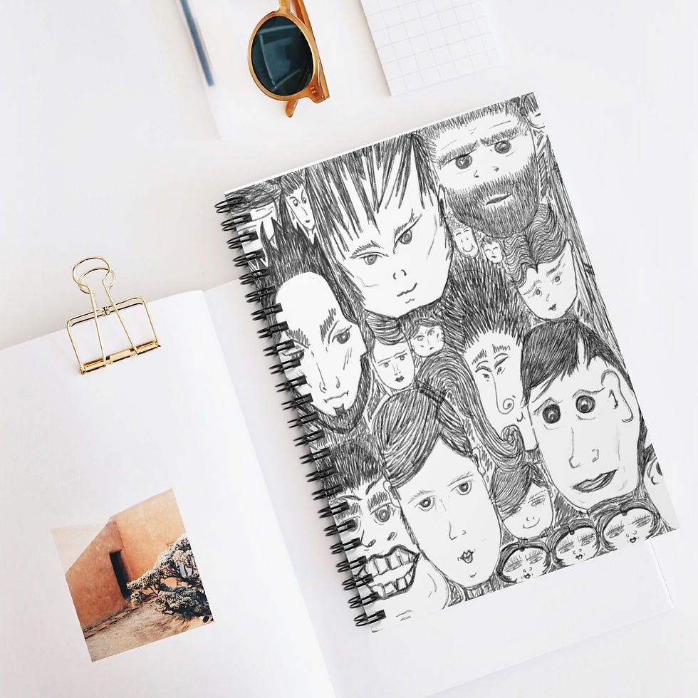 Thumbnail: The Audience #4: Of All People: Spiral Notebook - Ruled Line