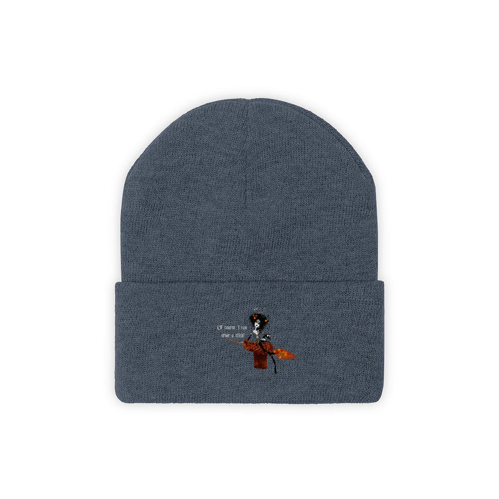 Thumbnail: Of Course I Drive A Stick: Knit Beanie