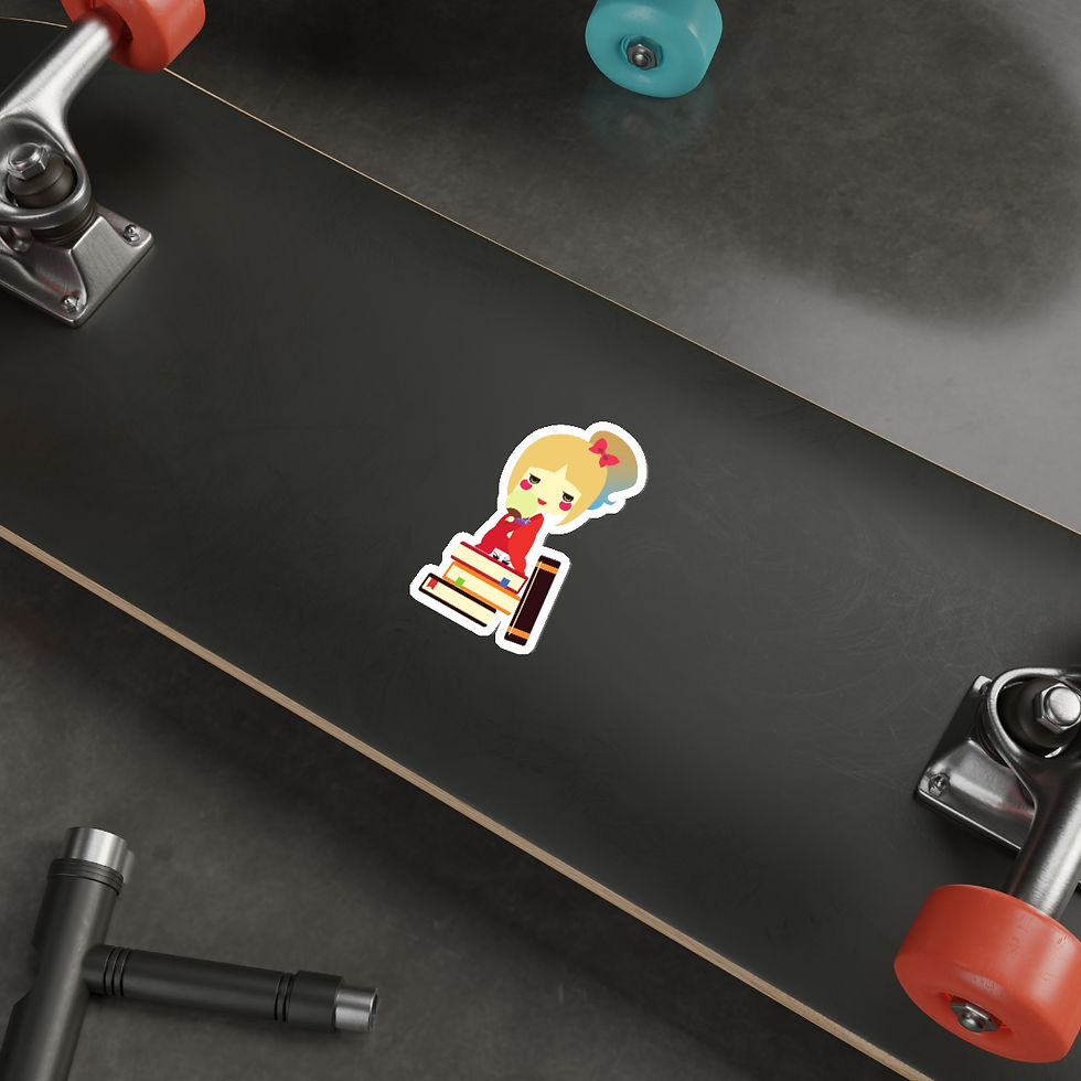 Thumbnail: Doll #2: Die-Cut Stickers