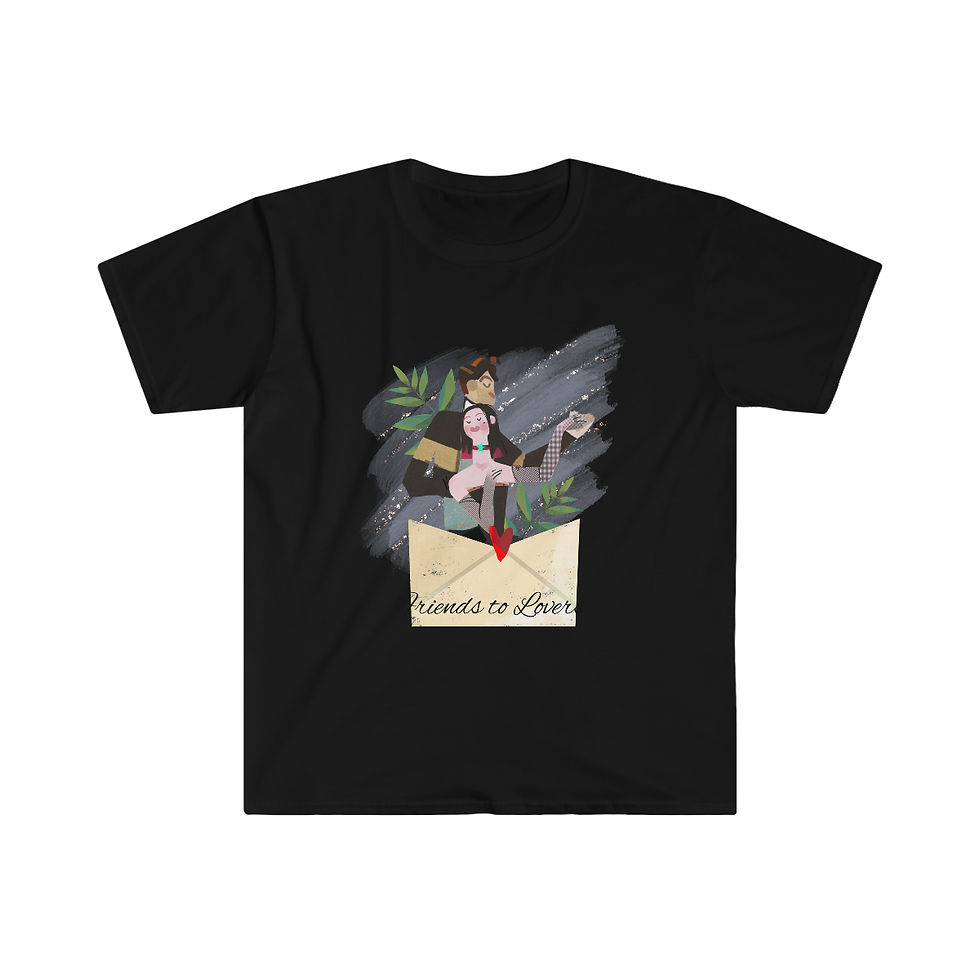 Thumbnail: Friends to Lovers: Unisex Softstyle T-Shirt