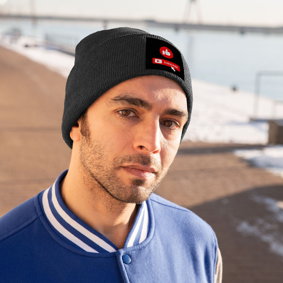 Thumbnail: Copy of Book Gamer, Pink Designs: Knit Beanie
