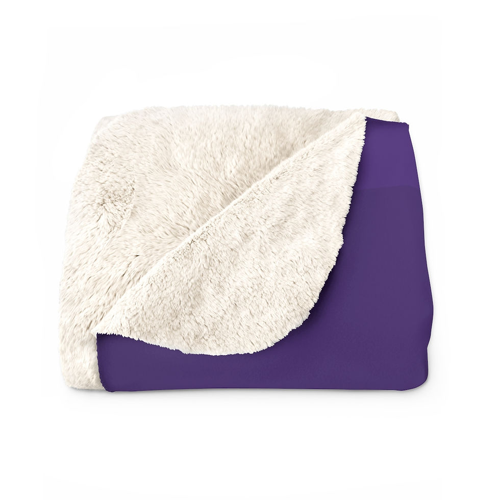 Thumbnail: Book Gamer Purple Book: High Quality Cozy Fleece Blanket