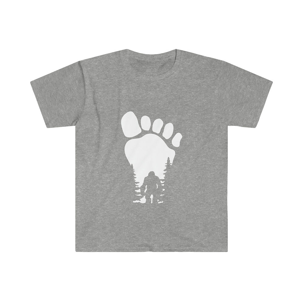 Thumbnail: I Believe With Silhouette: Unisex Softstyle T-Shirt