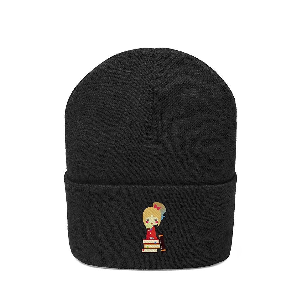 Thumbnail: Doll #2: Knit Beanie