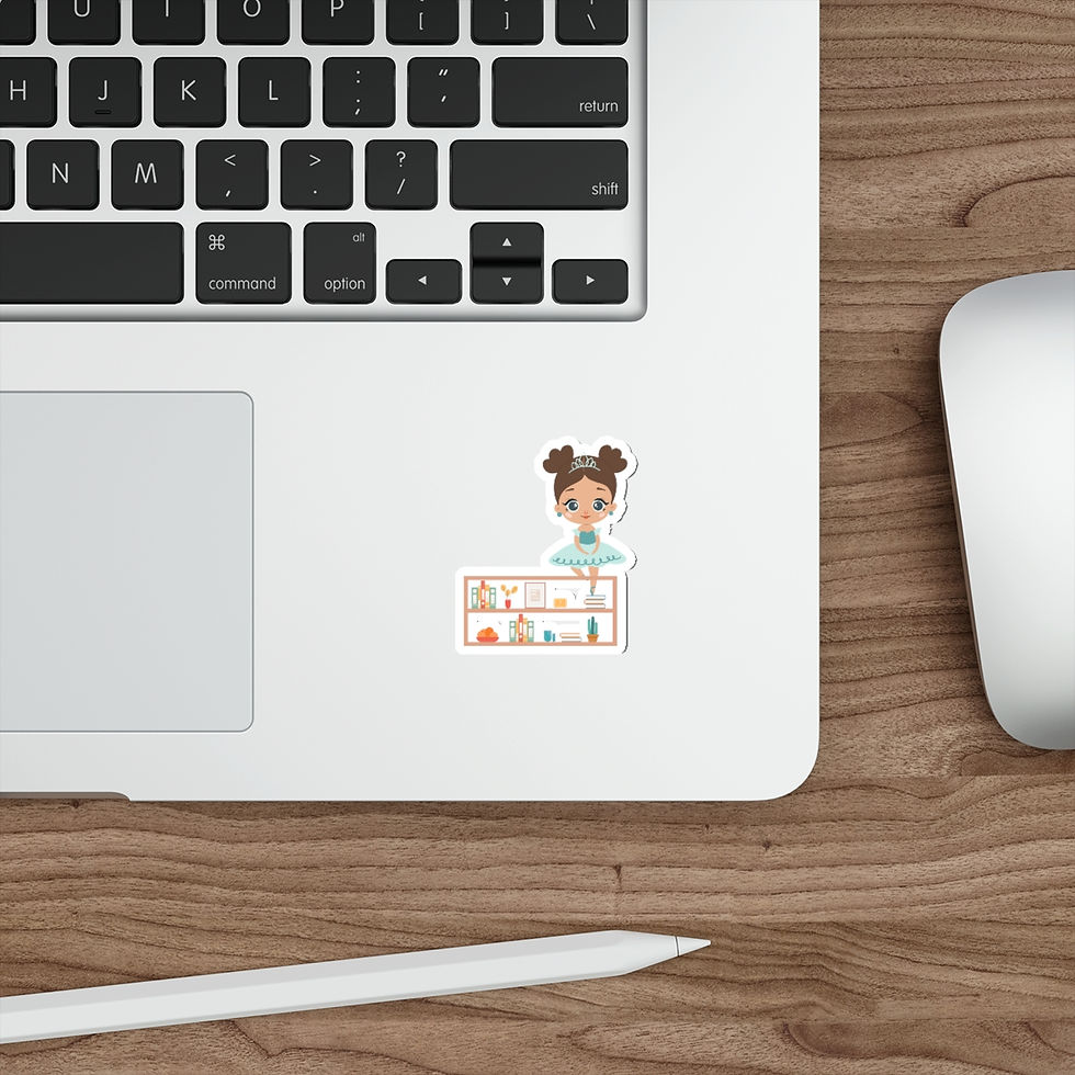 Thumbnail: Ballerina #2: Die-Cut Stickers