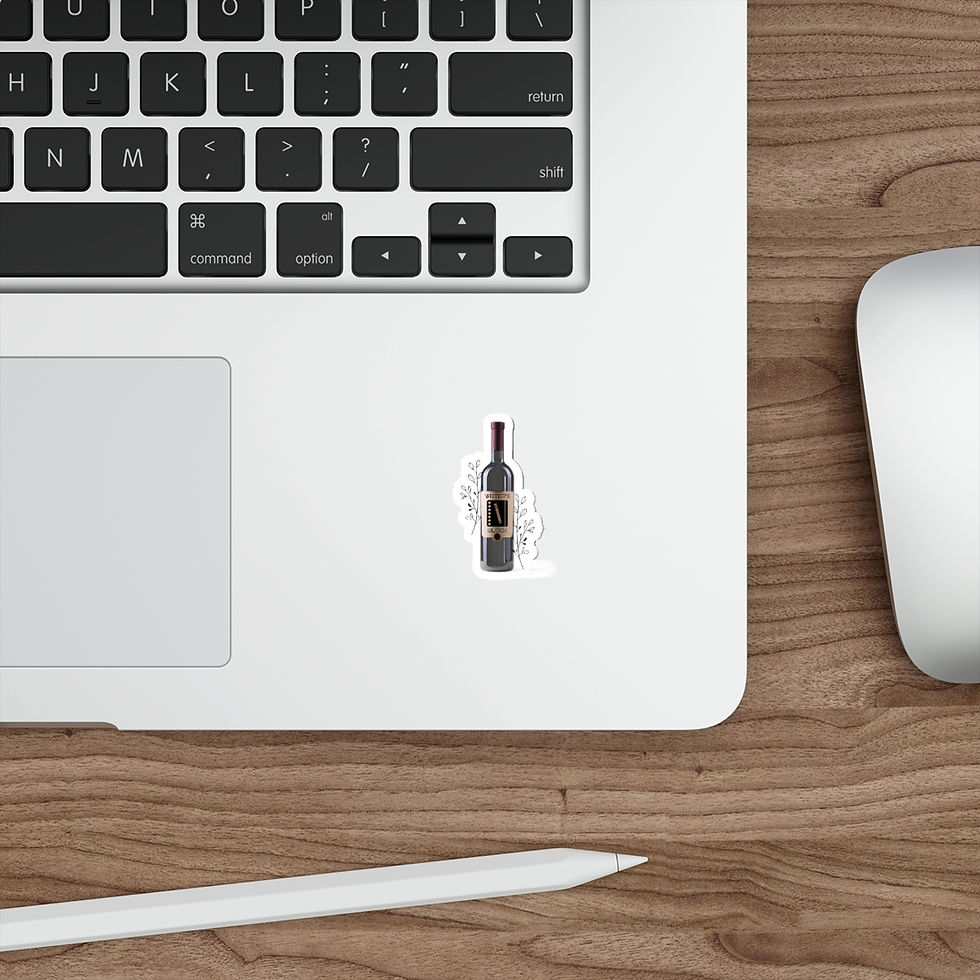 Thumbnail: Writer's Block Die-Cut Stickers