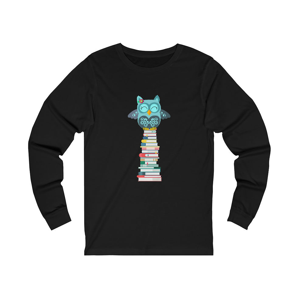 Thumbnail: Fancy Owl Stack #3: long sleeve tee