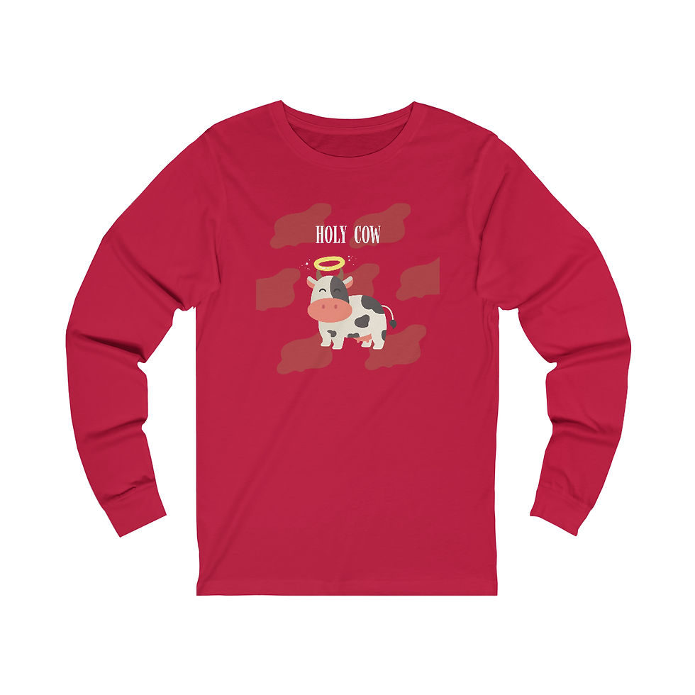 Thumbnail: Holy Cow: long sleeve tee