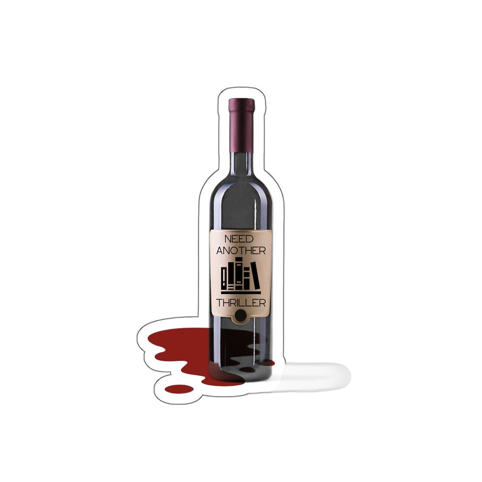 Thumbnail: Need Another Thriller Wine Label Die-Cut Stickers