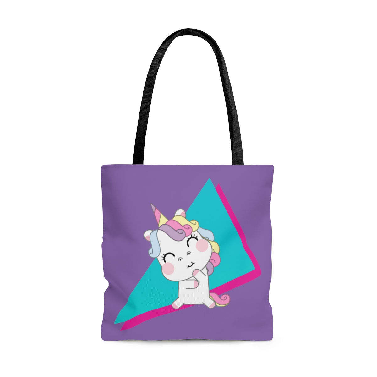 Cute Unicorn Sleeping On The Moon: Tote Bag