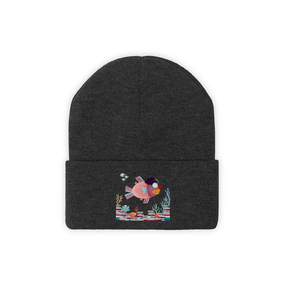 Thumbnail: Crazy Clown Fish #1: Knit Beanie