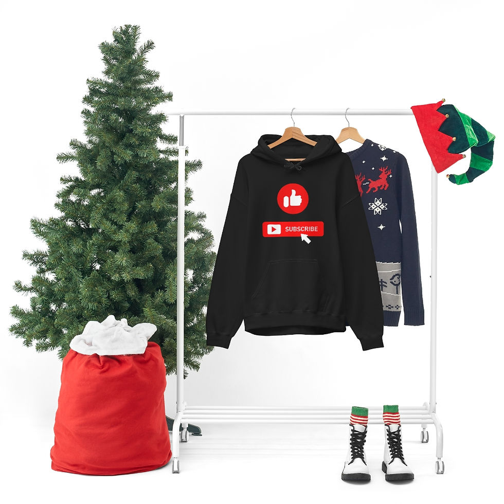 Thumbnail: "Like and Subscribe!": Unisex Heavy Blend™ Hooded Sweatshirt