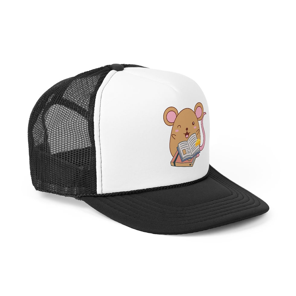 Thumbnail: Books and Mouse: Trucker Caps
