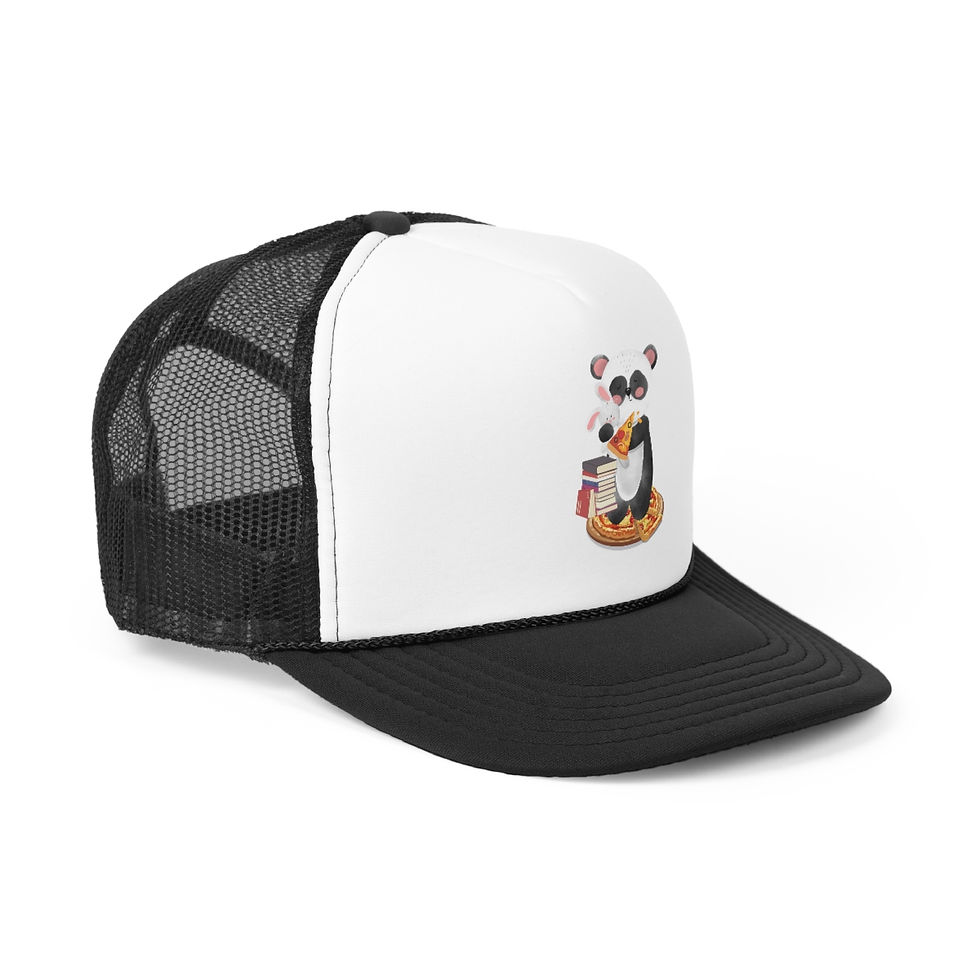 Thumbnail: Panda and Pizza: Trucker Caps