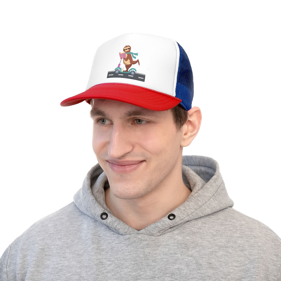 Thumbnail: Sloth Scooter: Trucker Caps