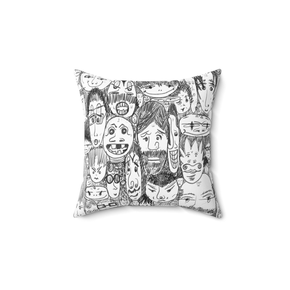Audience #1: Of All People: Spun Polyester Square Pillow