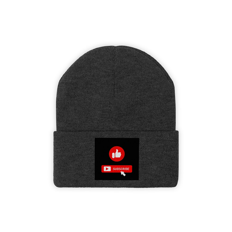 Thumbnail: Copy of Book Gamer, Pink Designs: Knit Beanie
