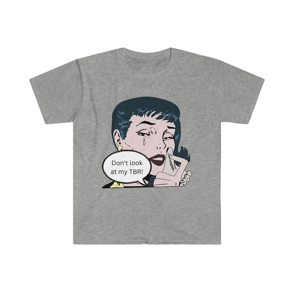 Thumbnail: Don't Look At My TBR! All American soft-style t-shirt