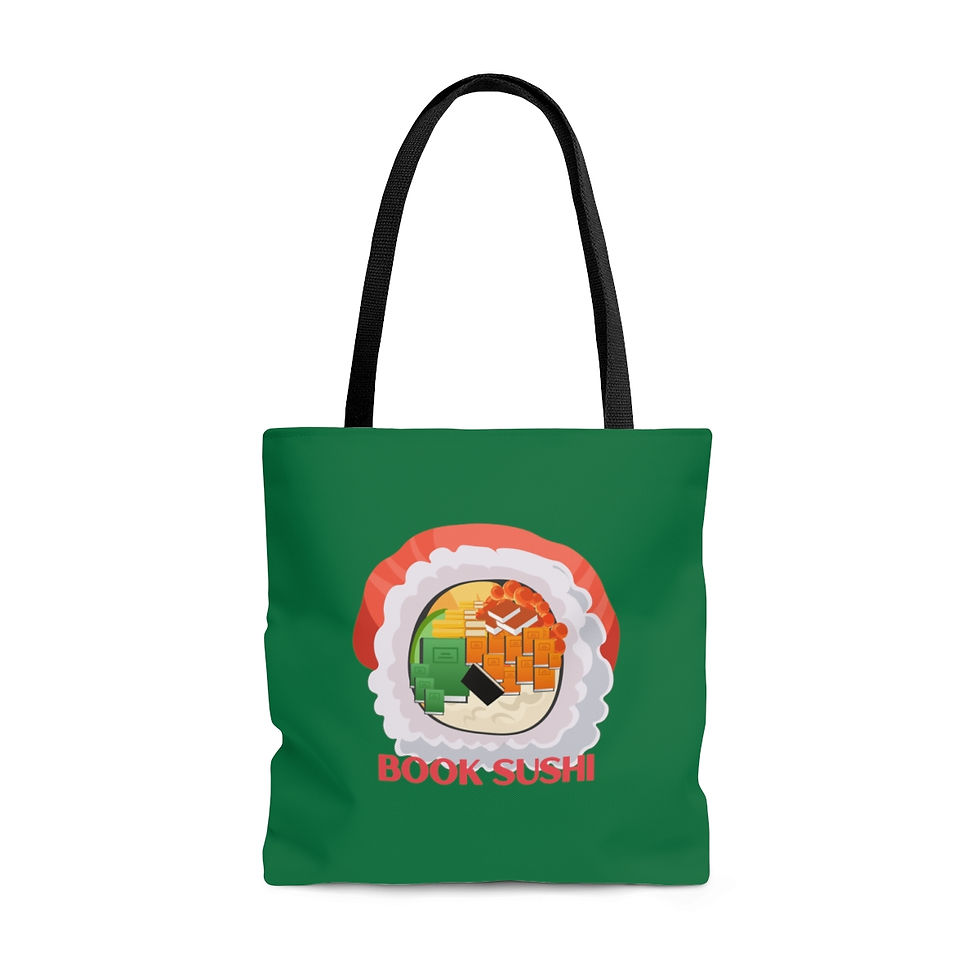 Thumbnail: Book Sushi #3 Tote Bag