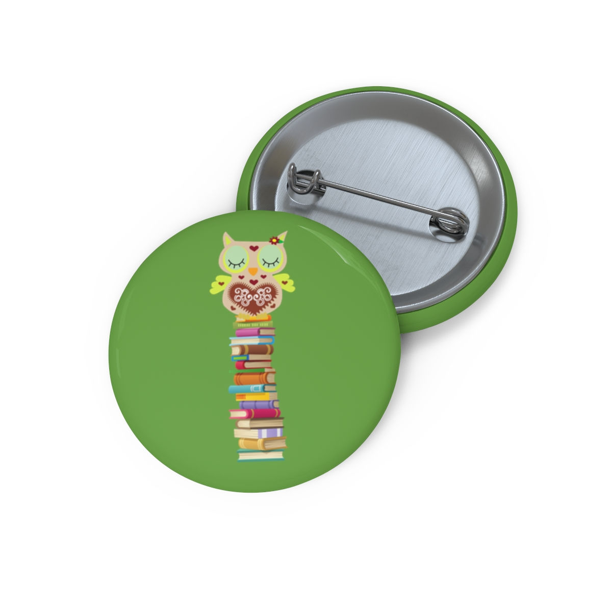 Fancy Owl Stack #2: Pin Buttons