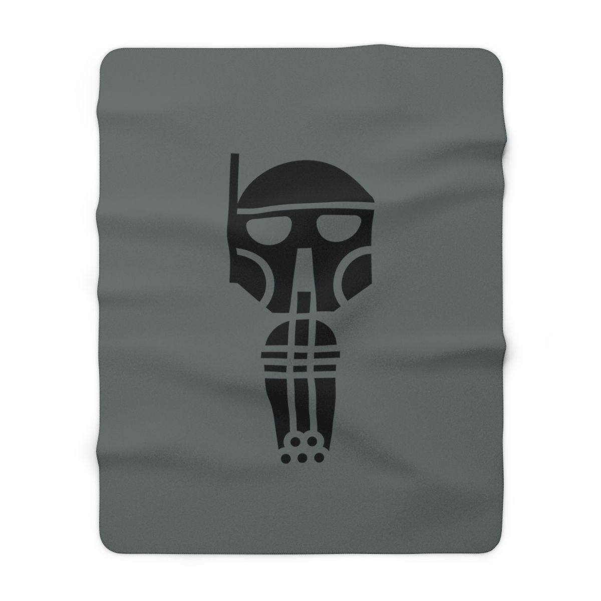 Dark Boba Drink: High Quality Cozy Fleece Blanket