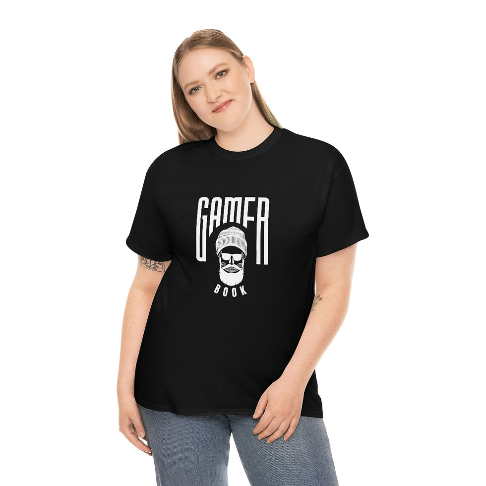 Thumbnail: Book Gamer Beanie Dude: Cotton Tee