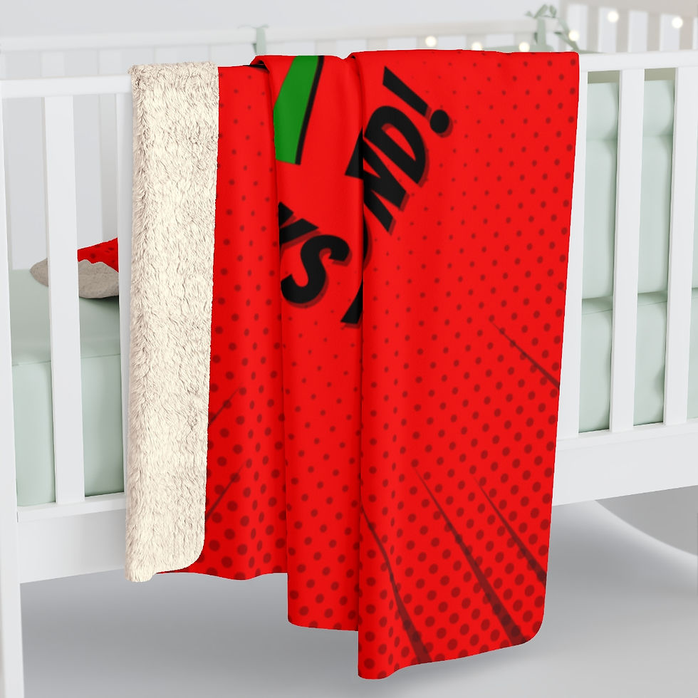 Thumbnail: To Books and Beyond Rabbit: High Quality Cozy Fleece Blanket