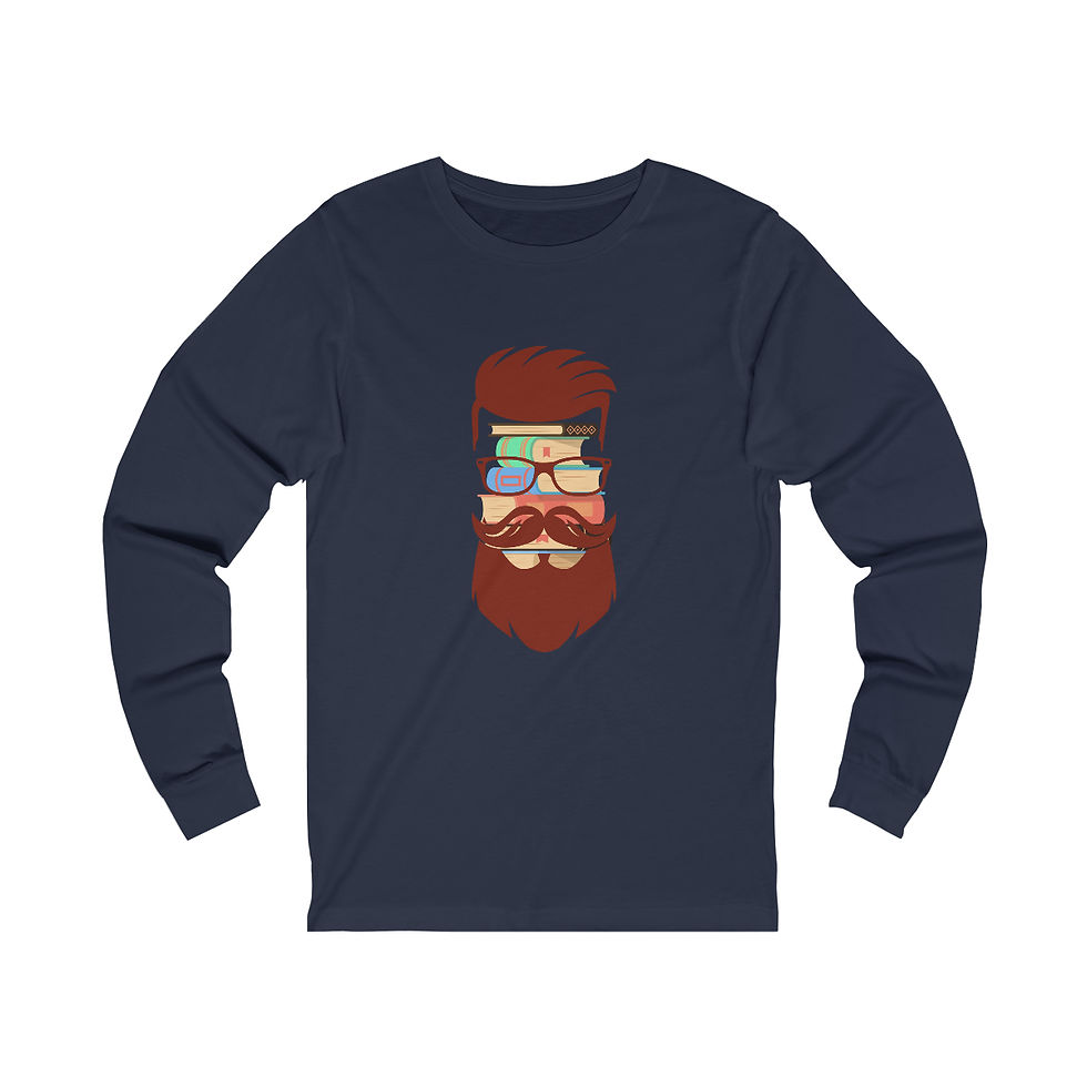 Thumbnail: Brown Noggin' Head long sleeve tee