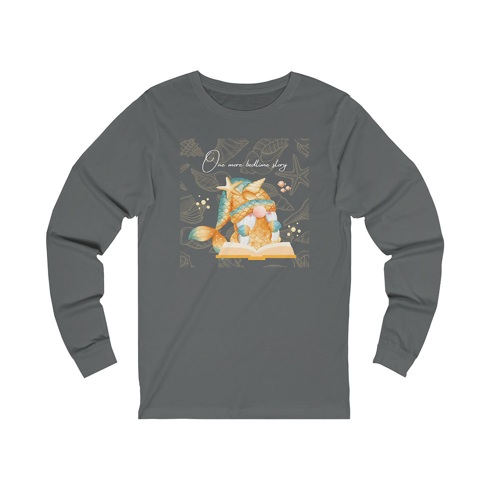 Thumbnail: Copy of One More Bedtime Story Gnome Style #2:  long sleeve tee