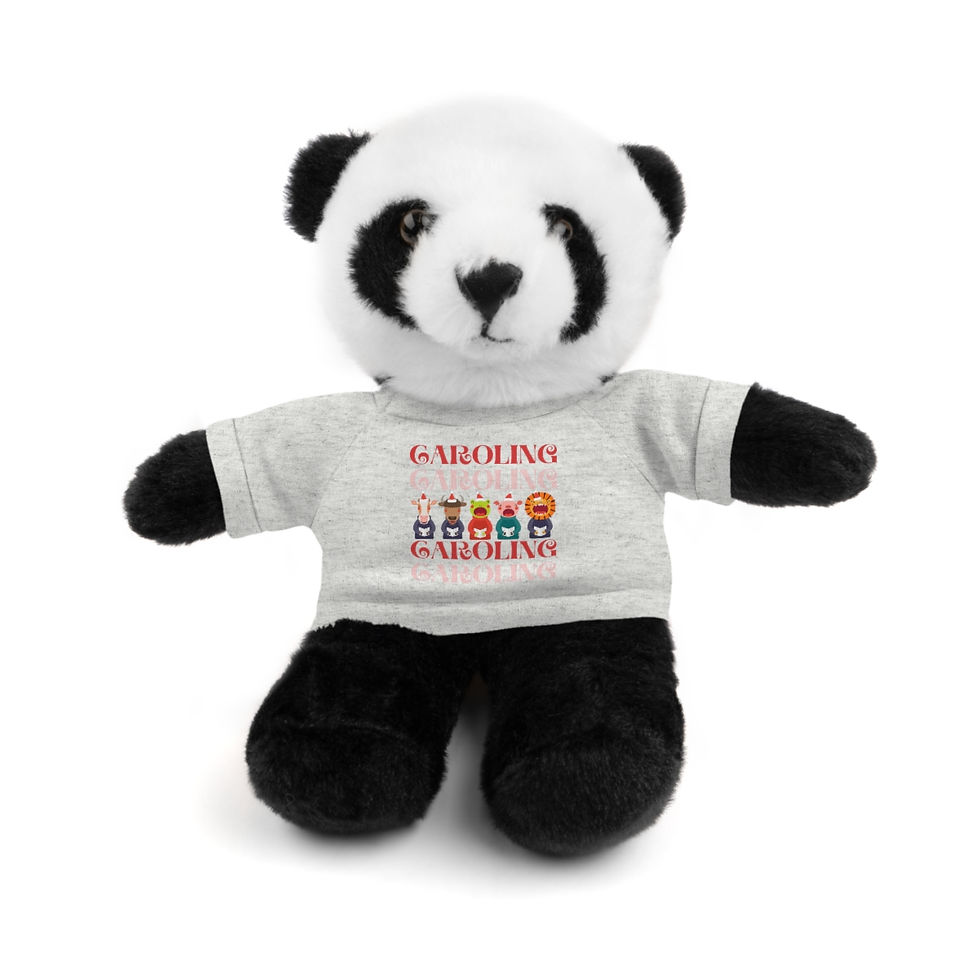 Thumbnail: Caroling Animal Design: Stuffed Animals with Tee