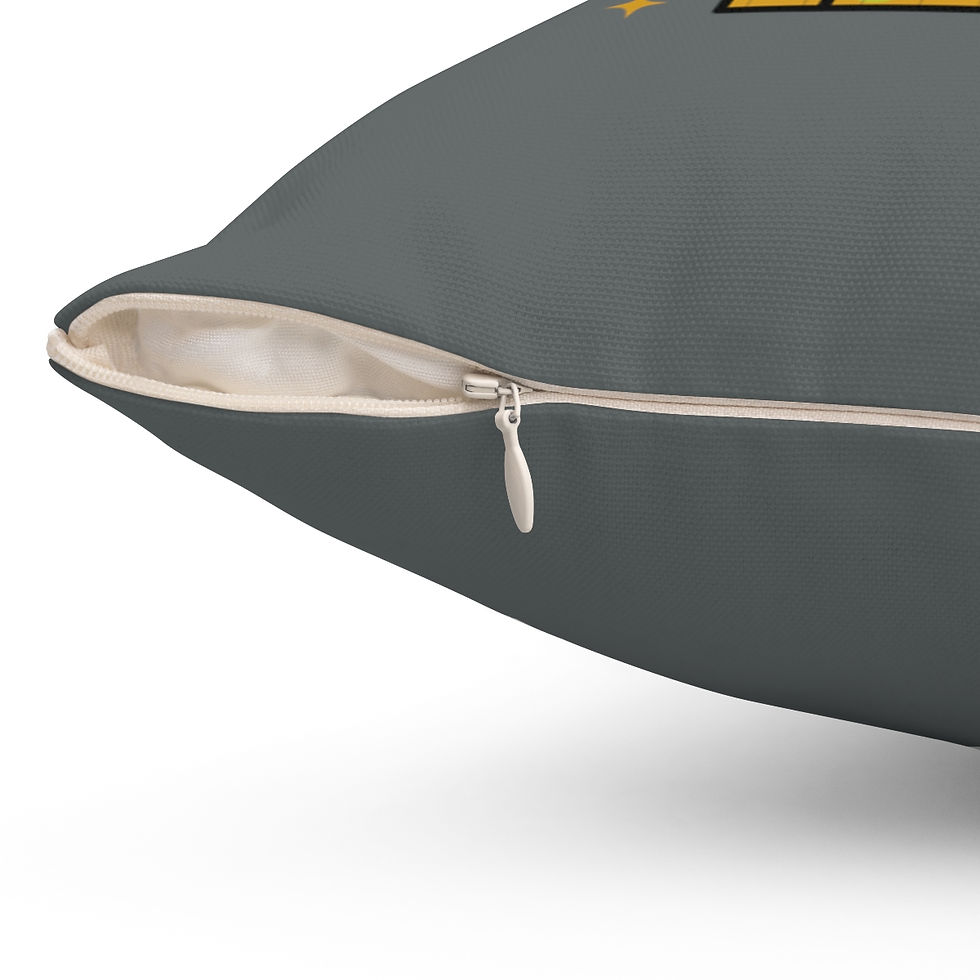 Thumbnail: Humanish / Alien Design #3: Spun Polyester Square Pillow